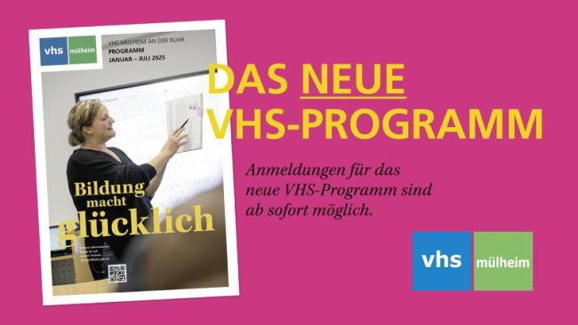 Hinweis neues Programm