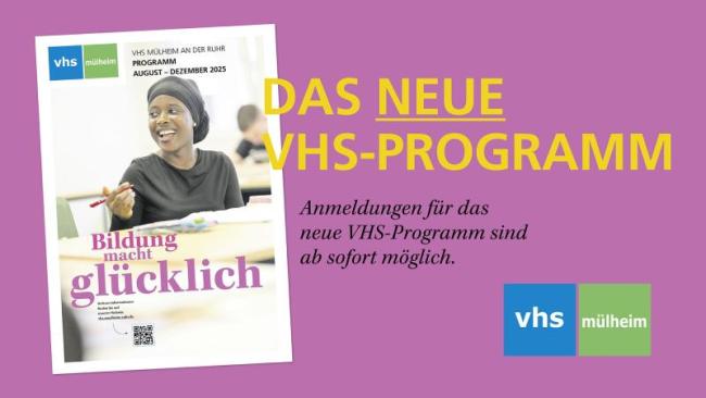 Hinweis neues Programm