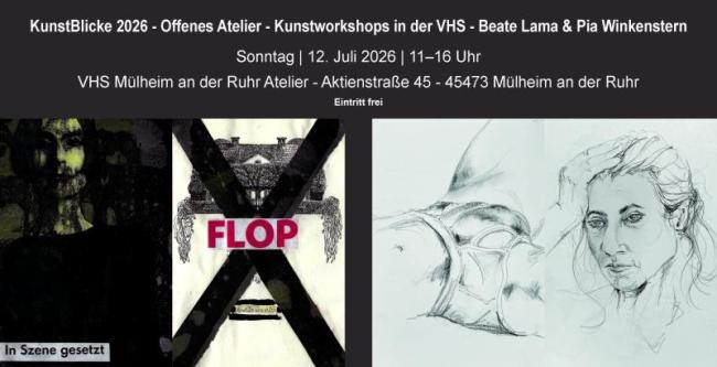 Flyer Kunstblicke
